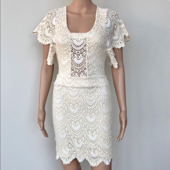 NIGHTCAP CLOTHING SPANISH LACE FLATTER DRESS, S - Picture 3 of 7